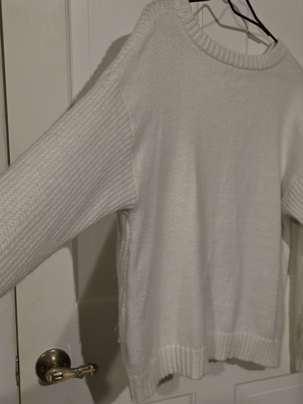 Gemma & Olivia White Draped Open Front Cardigan